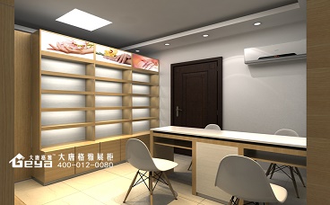 美甲店面展示柜 美甲店面展示柜