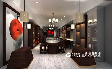 木質(zhì)展柜—玻璃展柜